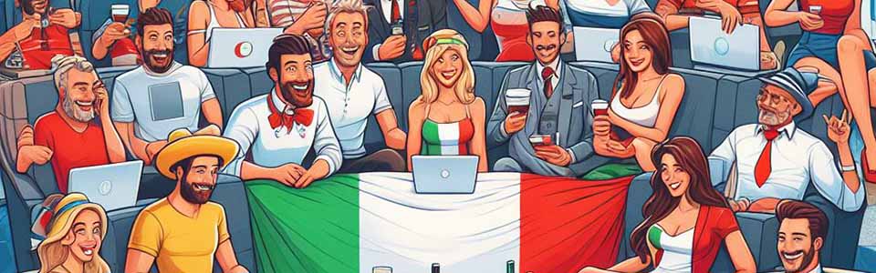 persone in una chat italiana